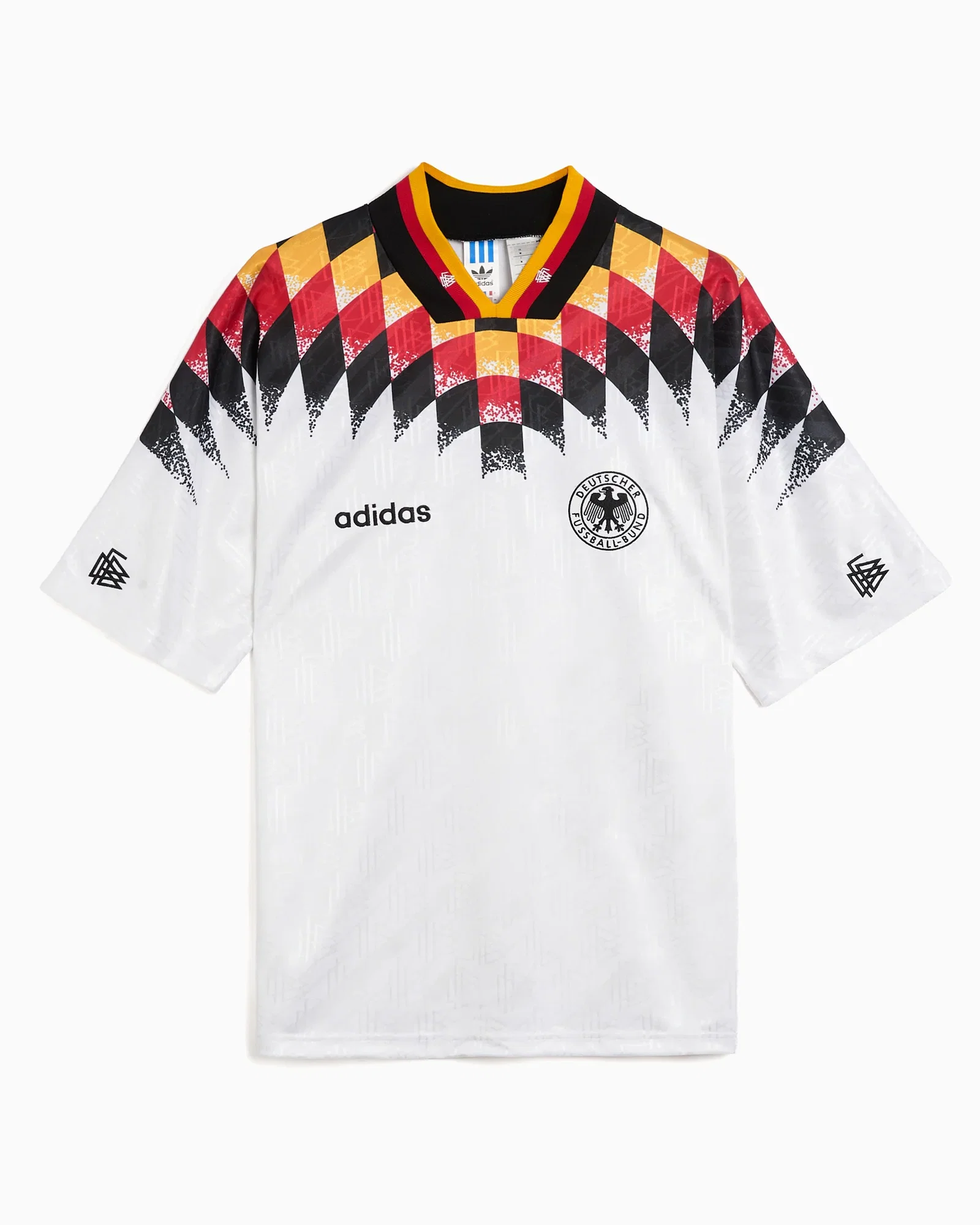 adidas Originals Germany 1994 Football Home Kit Relaxed Men's Jersey T-Shirt