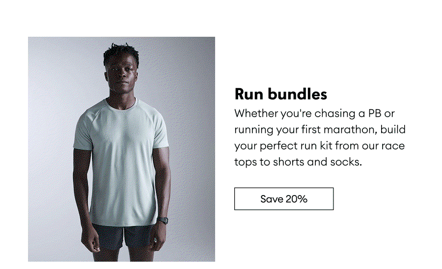 Run bundles | Save 20% 