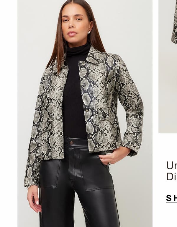 Victoria Faux Leather Jacket