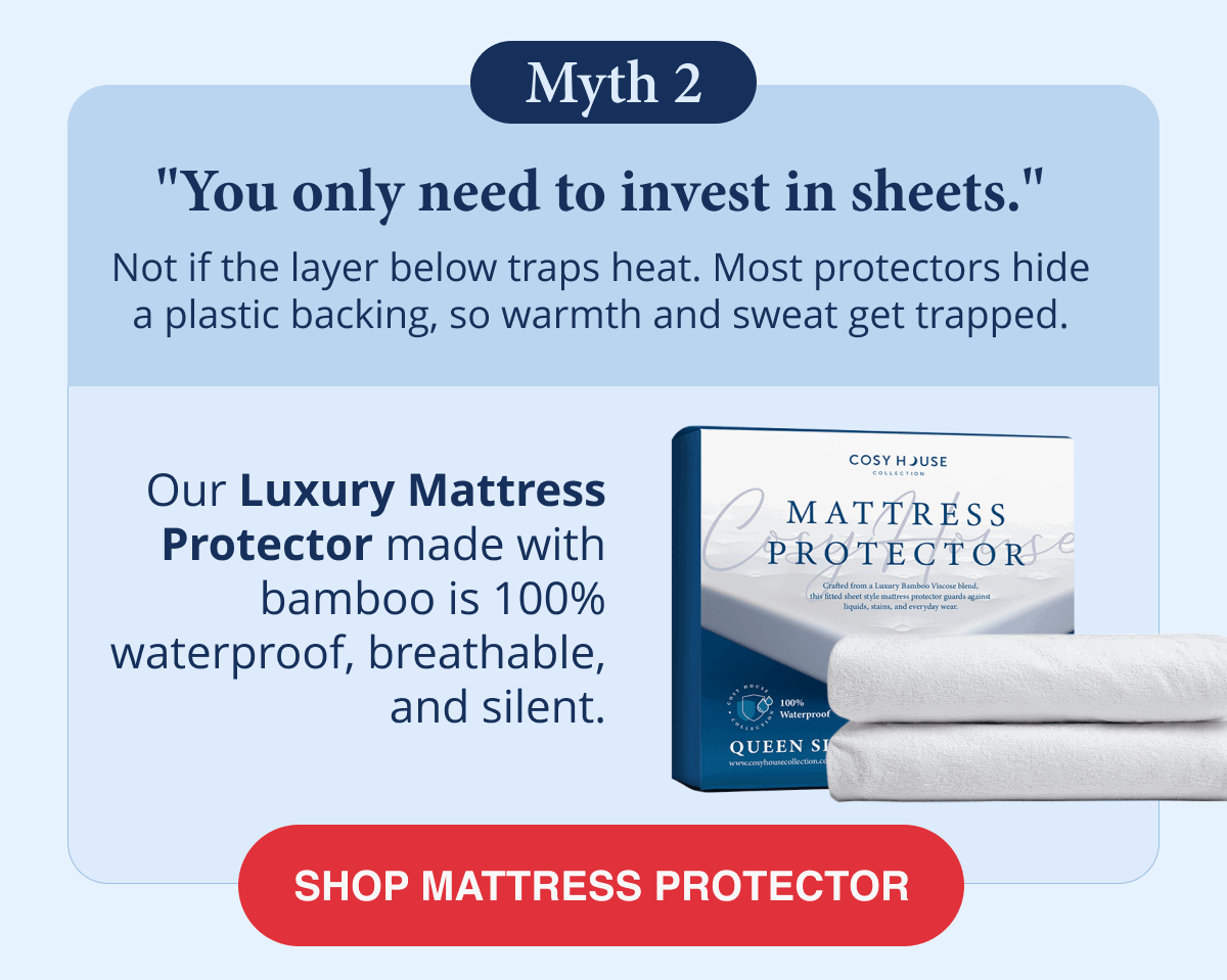 Myth 2: "You only need to invest in sheets"
