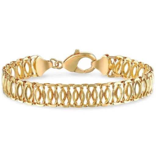 Image of 18K Gold Chunky Chain Bracelet