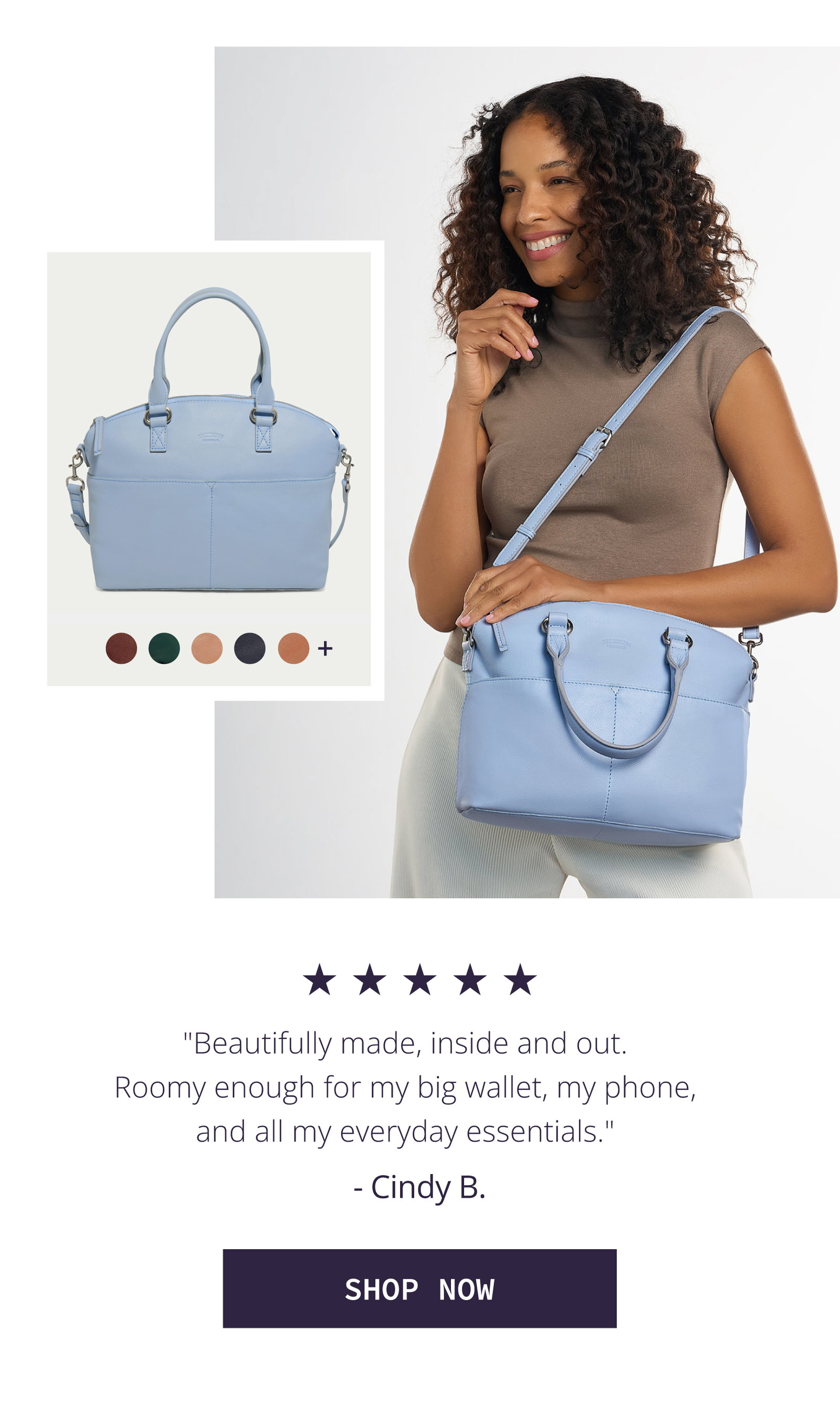 Carrie Dome Satchel