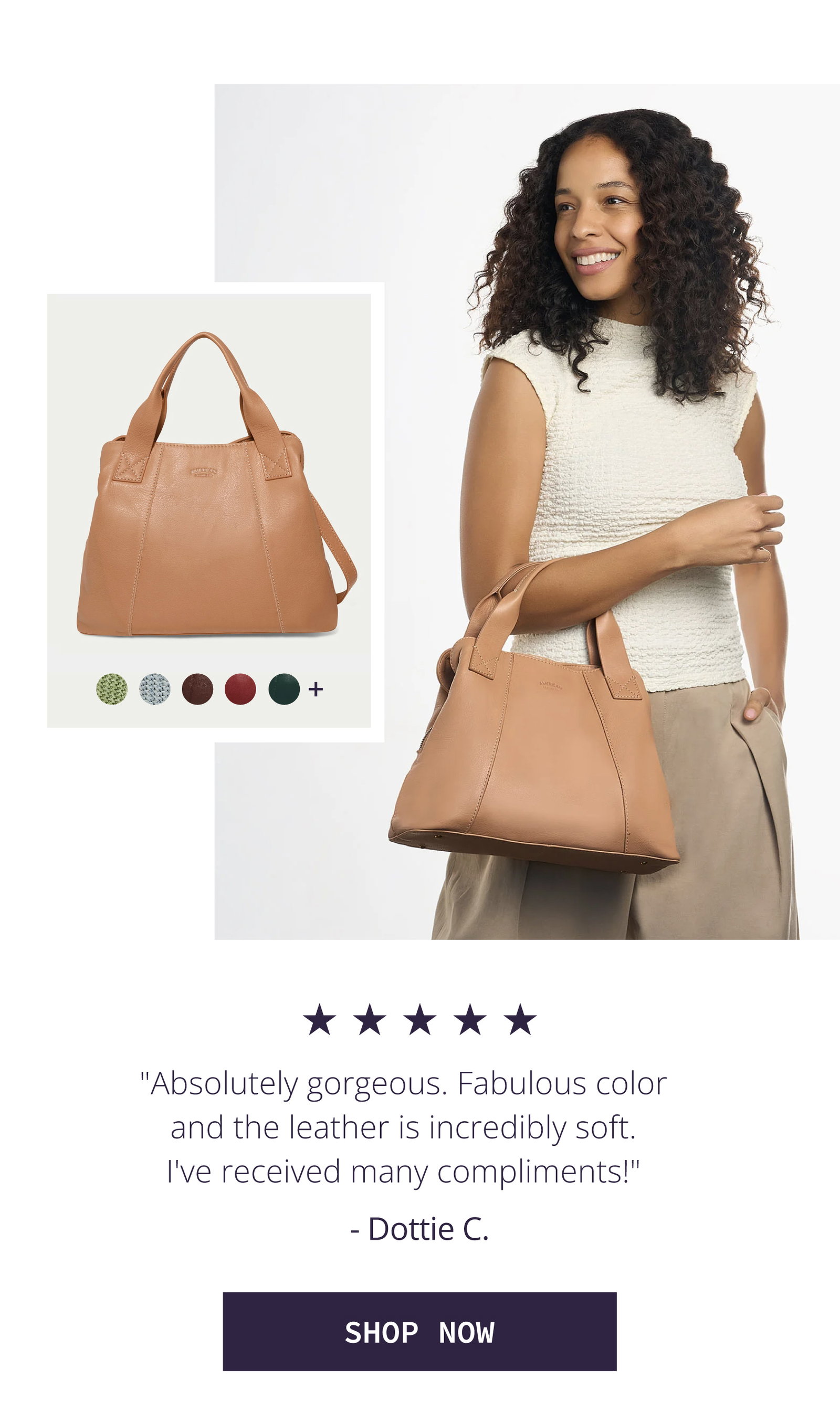 Ada Triple Entry Satchel