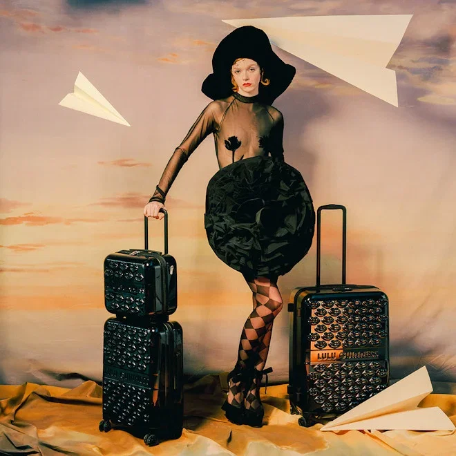 TRAVEL - BLACK LULU LIPS TRAVEL SET