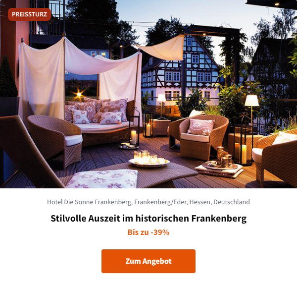 Stilvolle Auszeit im historischen Frankenberg