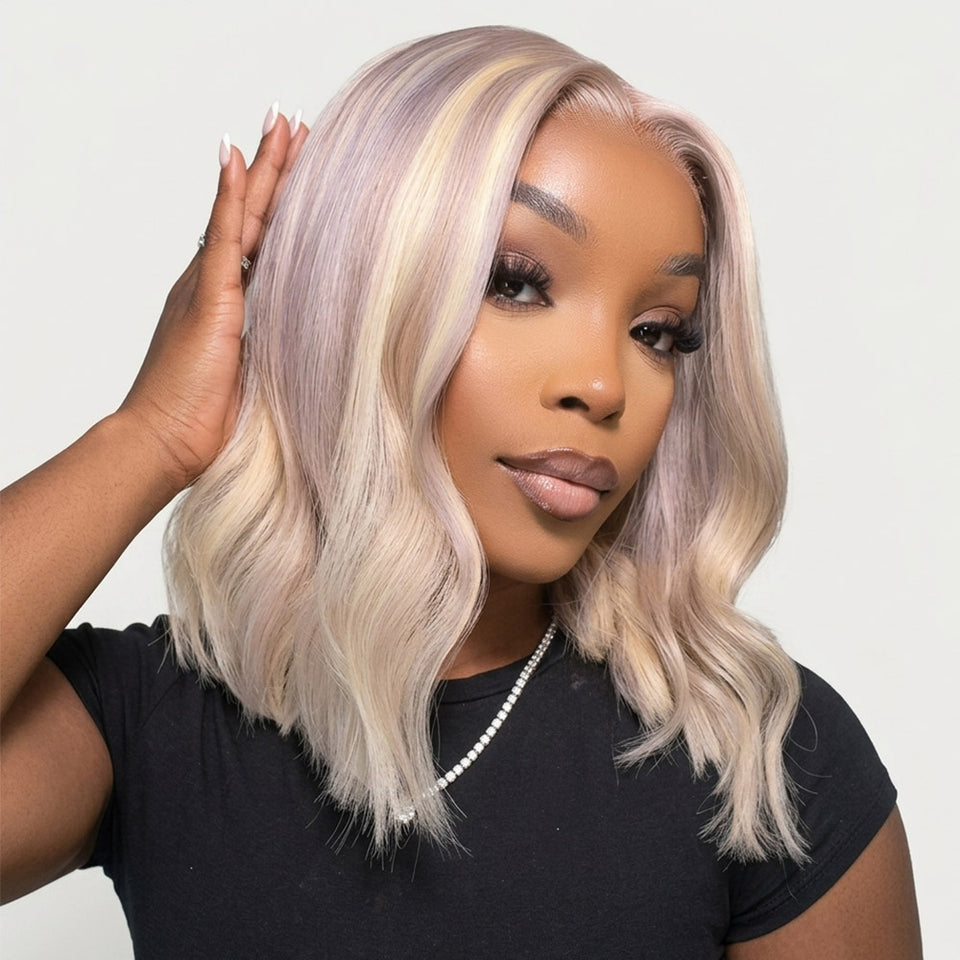 Megalook Bogo Free 6x5 Pre Cut Glueless Wear And Go Natural New Body Style Side Part Wig