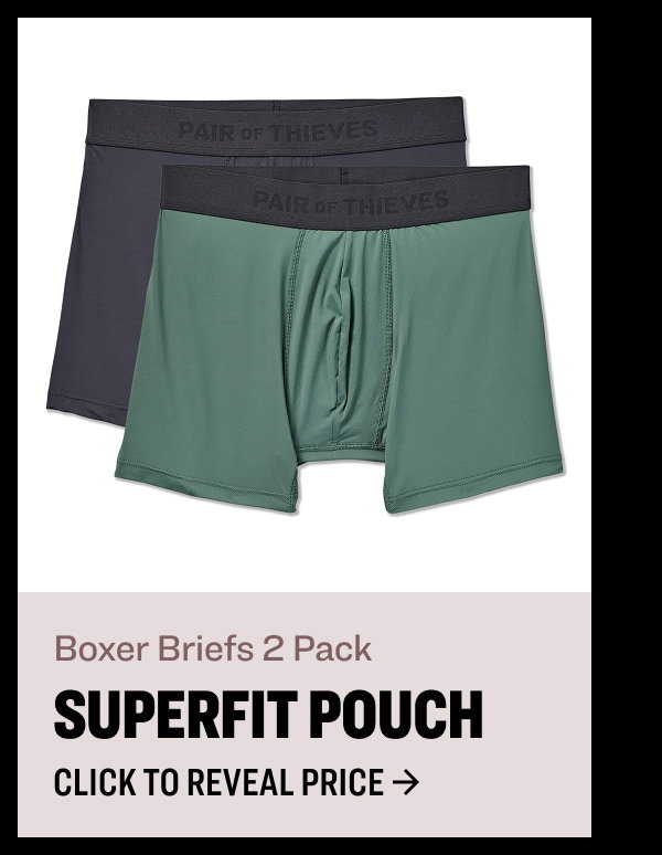 Boxer Briefs 2 Pack superfit pouch Click to reveal price