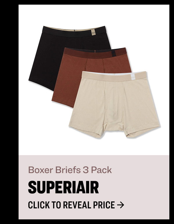 Boxer Briefs 3 Pack superiair Click to reveal price