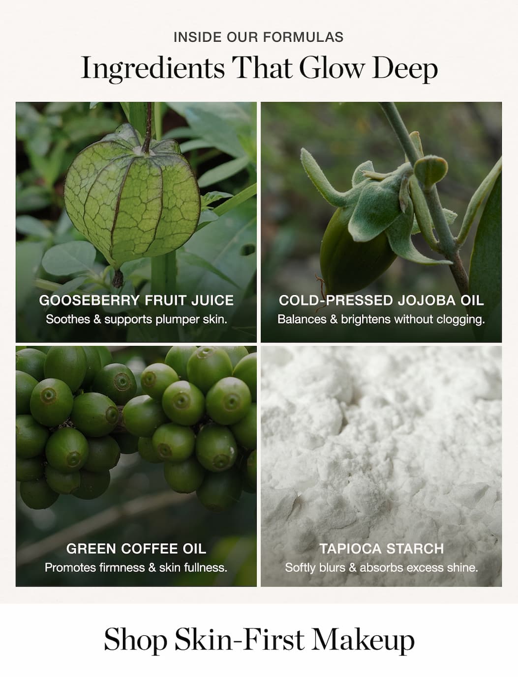Ingredients That Glow Deep