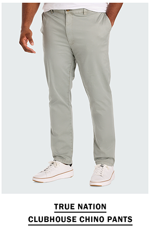 TRUE NATION CLUBHOUSE CHINO PANTS