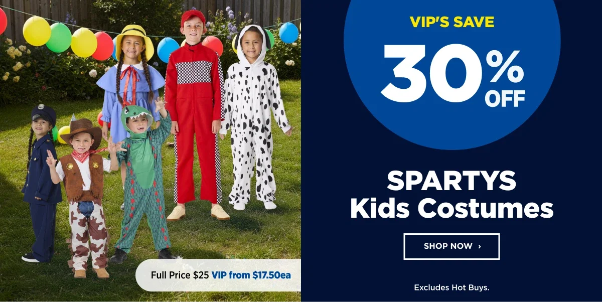 SPARTYS Kids Costumes