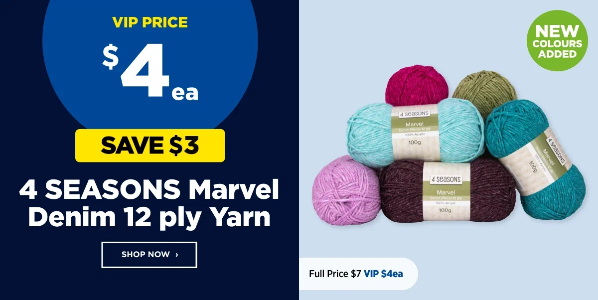 4 SEASONS Marvel Denim 12 ply Yarn