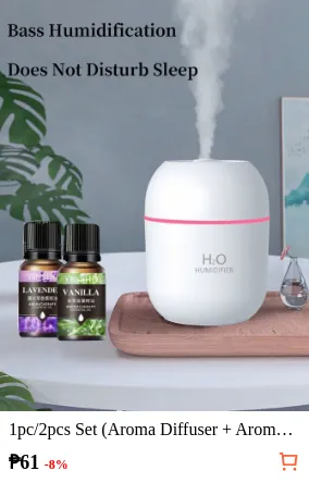 1pc/2pcs Set (Aroma Diffuser +...