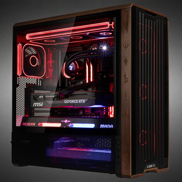 King Mod Systems Gaming-PC DuskForge, AMD AM5, Ryzen-Prozessor, RTX 5070 / 5080 / RX 9070 GPU