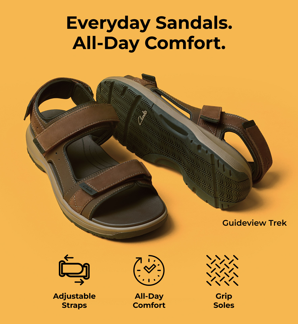 Everyday Sandals. All Day Comfort. From $41.24 | Shop Now