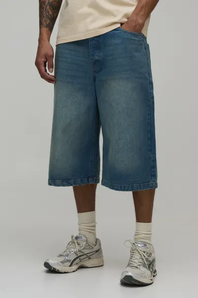 Essential Longline Fit Denim Jorts