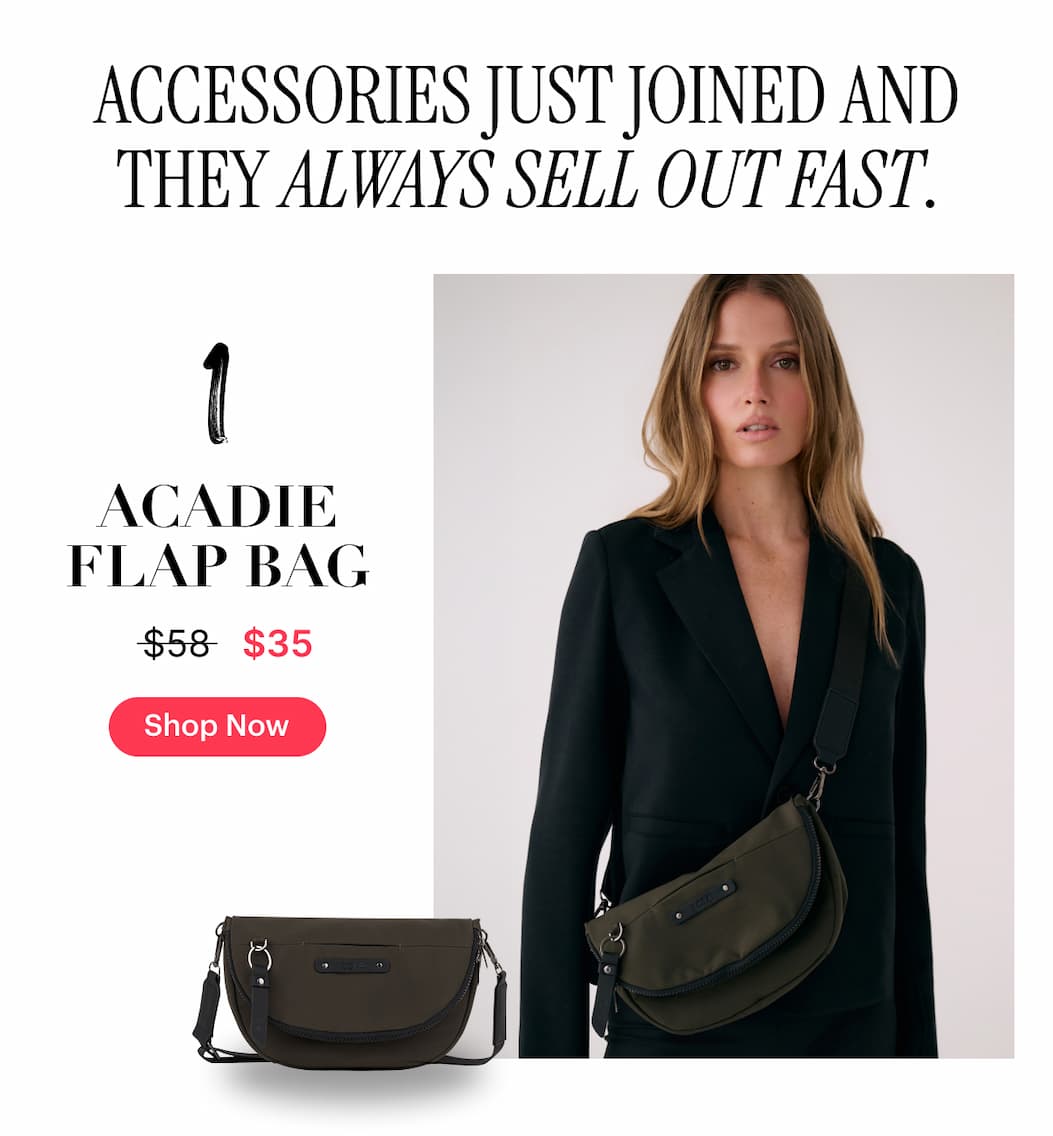 Acadie Flap Bag
