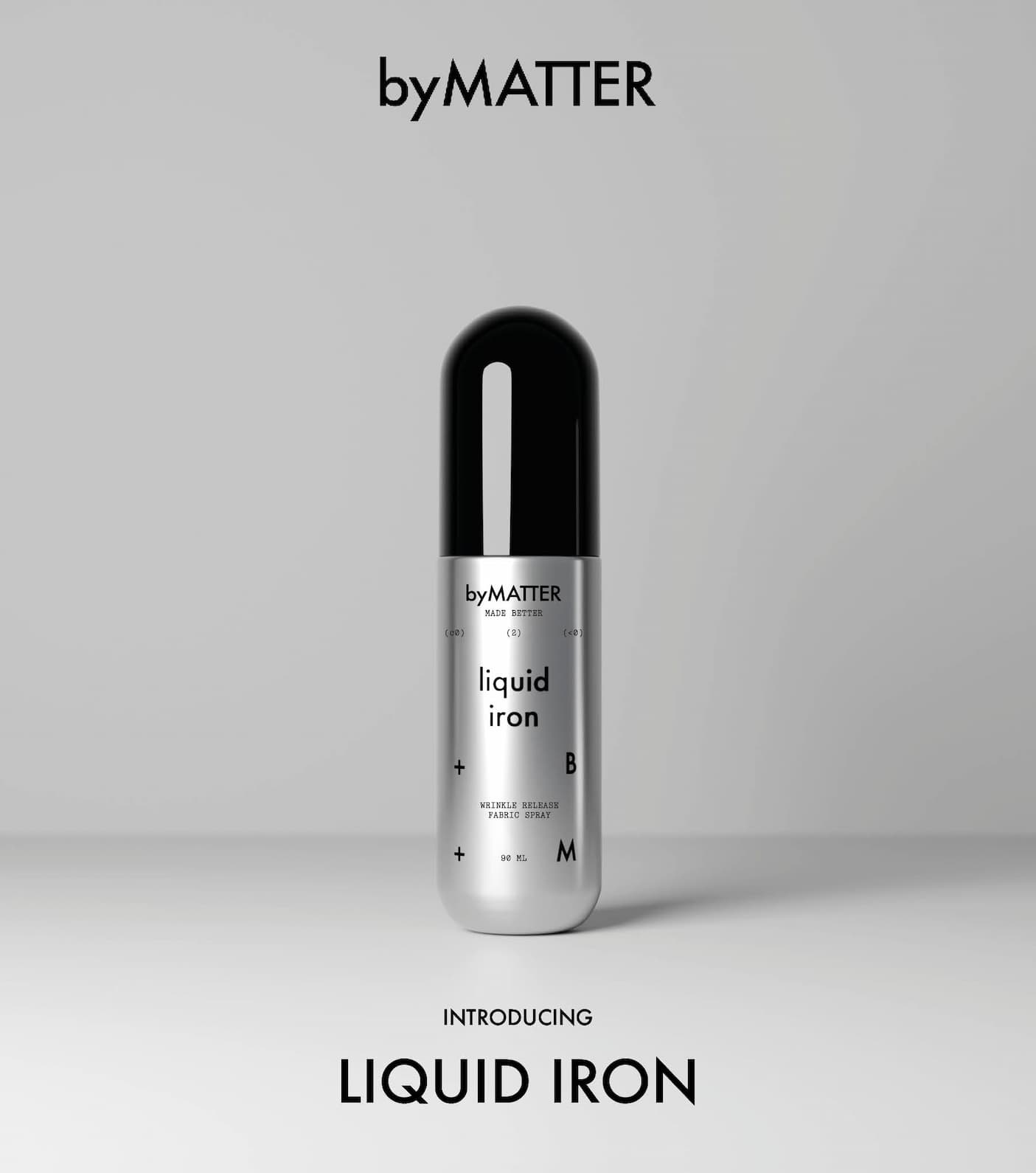 byMATTER Liquid Iron — a new wrinkle-release fabric spray