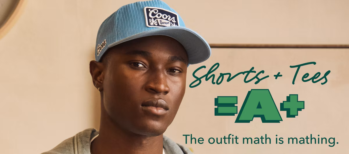 Shorts + Tees = A+ | The outfit math is mathing