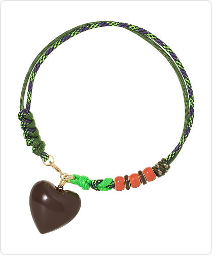 The Super Size Happy Cord Necklace