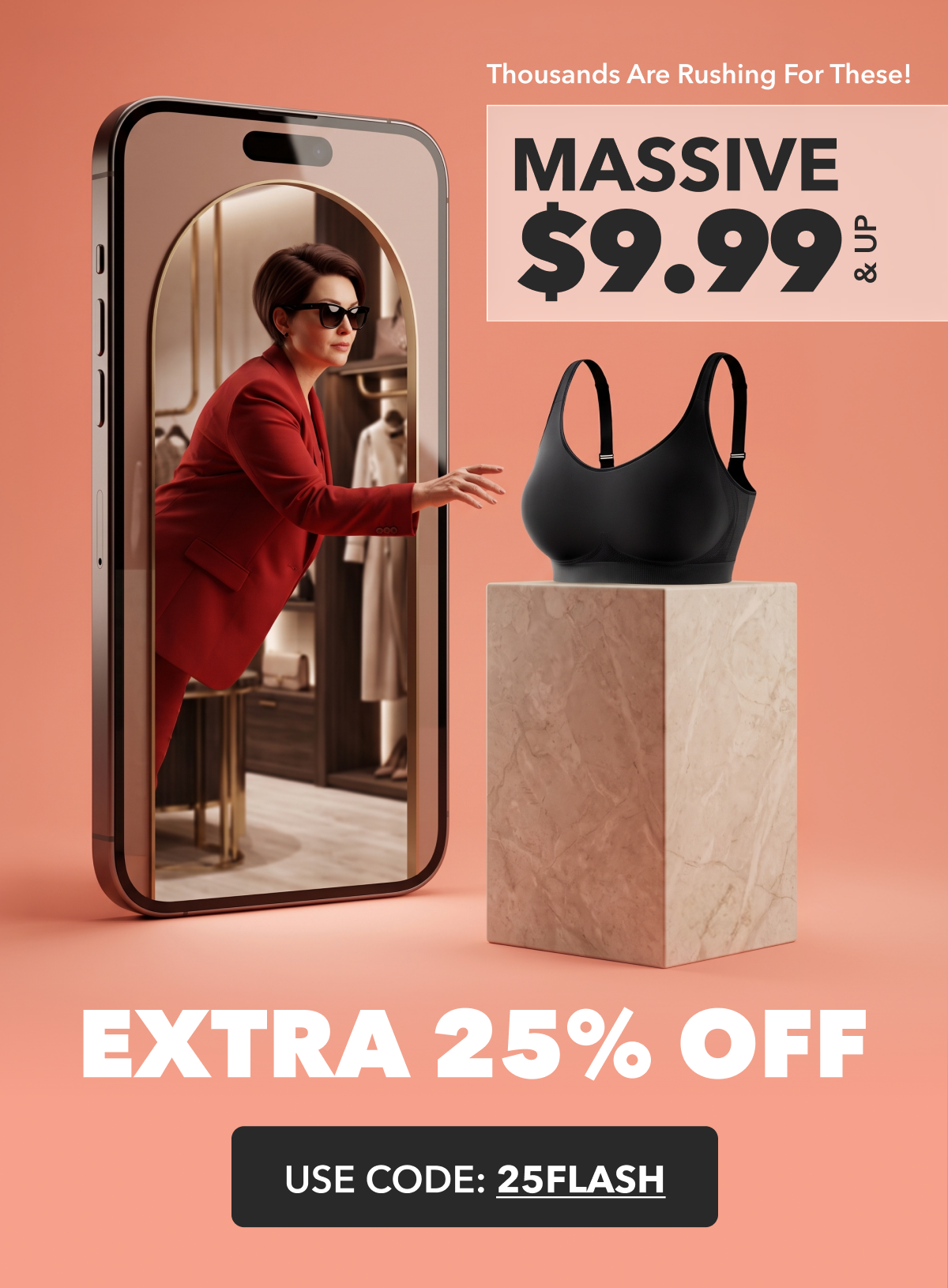 EXTRA 25% OFF