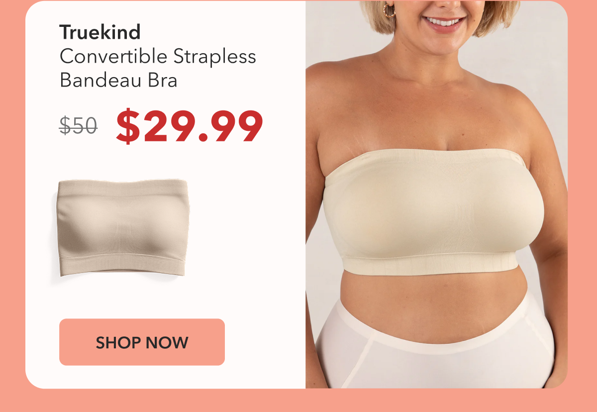 Shop Strapless Bandeau Bra