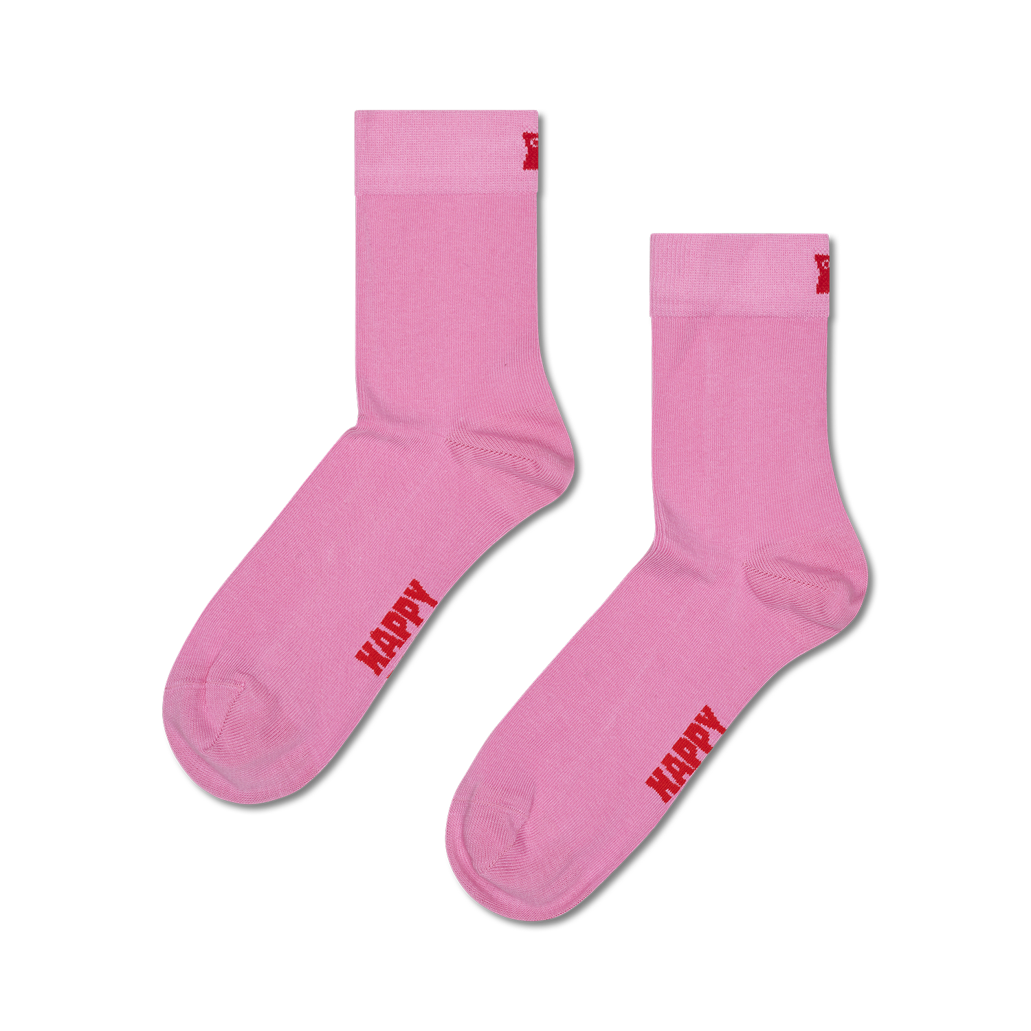 Solid Short Crew Sock