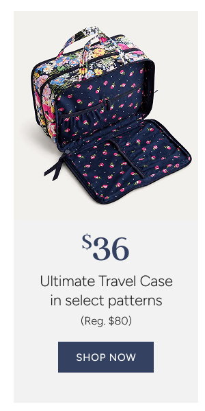 Vera Bradley Ultimate Travel Case Special Price $36 (reg. $80)