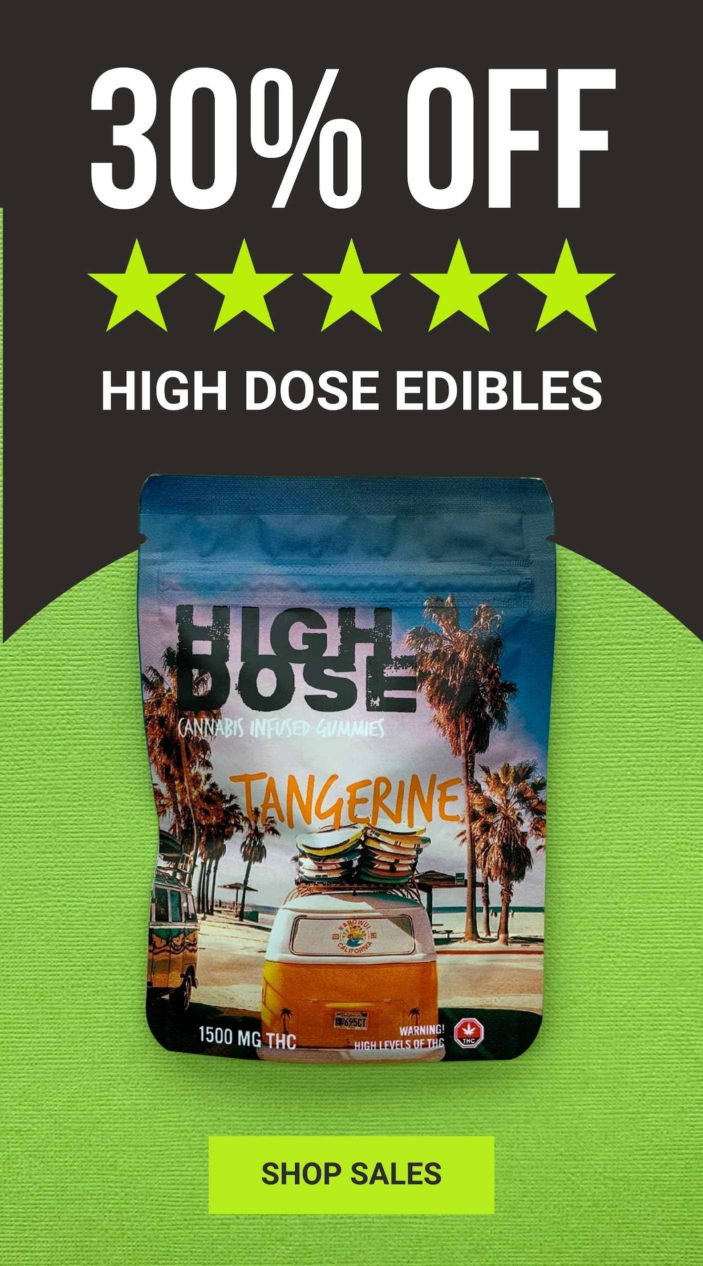 30% off all High Dose