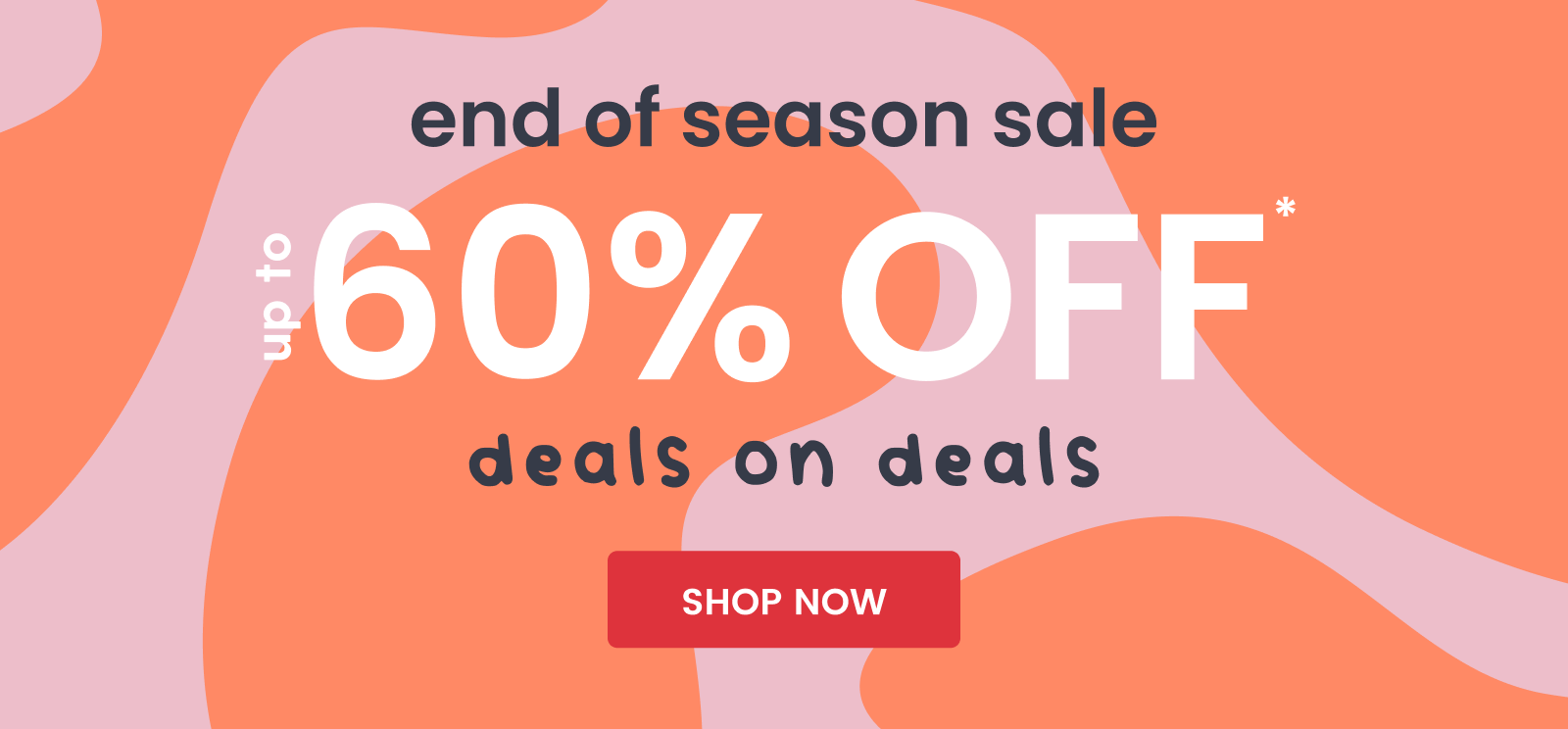 end of season sale up to 60% OFF
