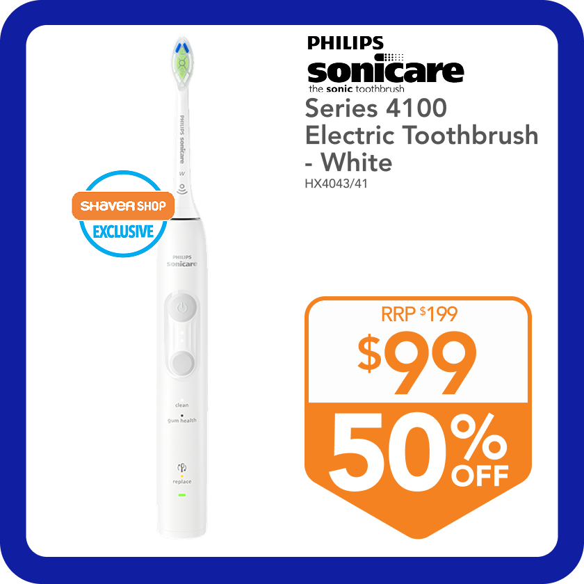 Sonicare 4100 Electric Toothbrush - White