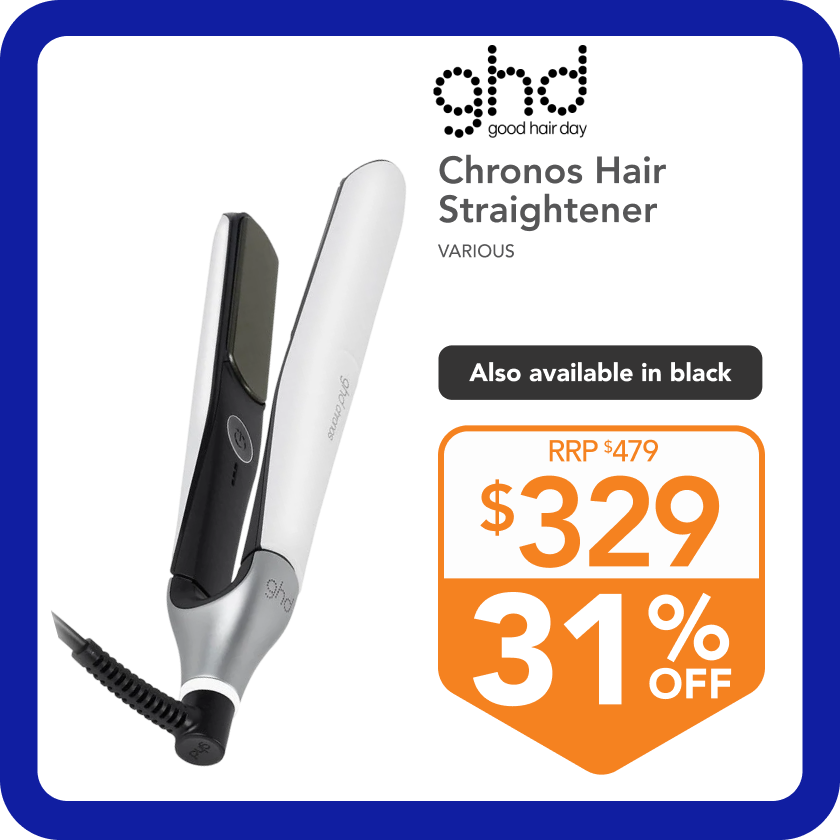 Chronos Hair Straightener - White
