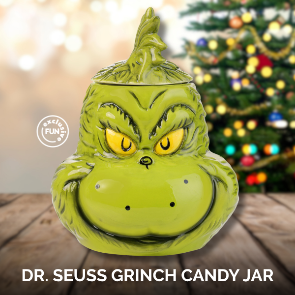 Dr. Seuss Grinch Candy Jar