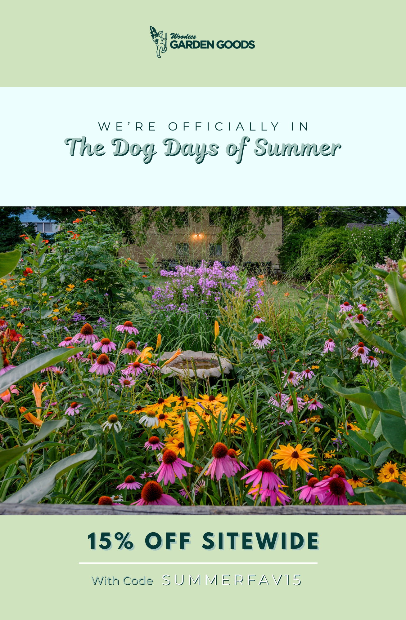 SUMMER SAVINGS SALE 15% OFF SITEWIDE WITH CODE SUMMERFAV15