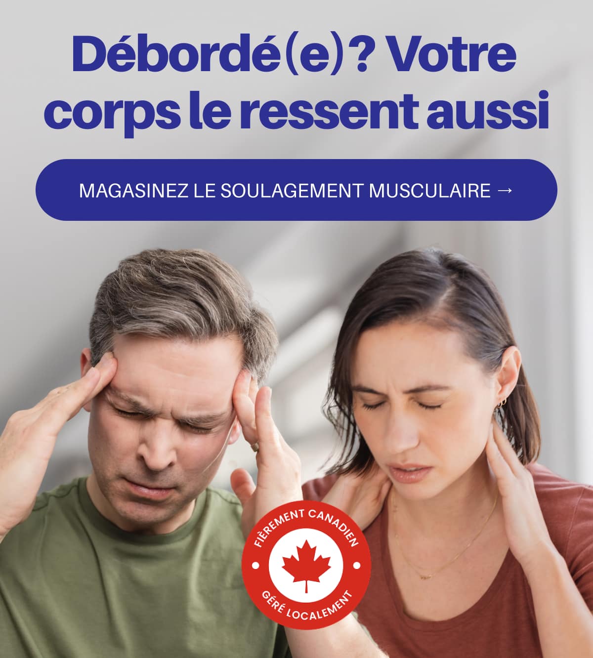 Débordé(e)? Votre corps le ressent aussi