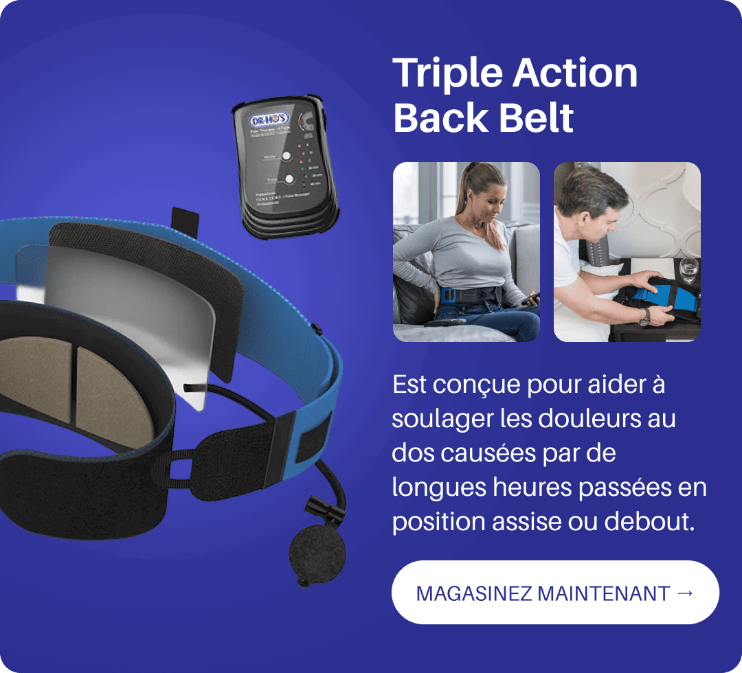 Triple Action Back Belt