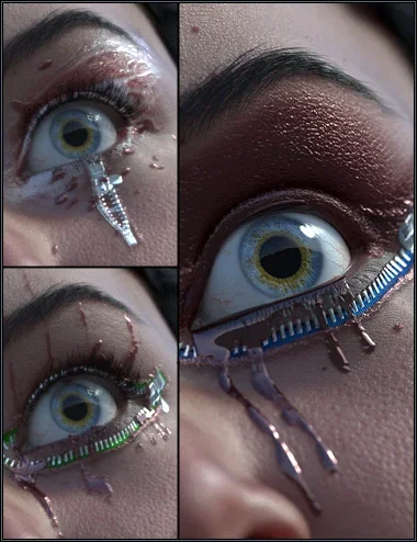 Horror Eyeshadow Geoshell Builder for Genesis 9