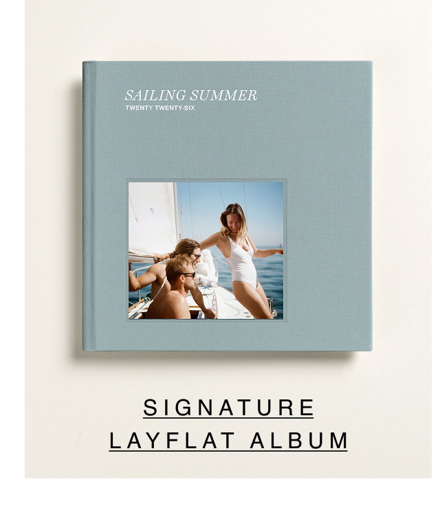Signature layflat album