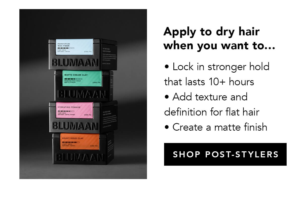 Apply to dry hair when you want to...
