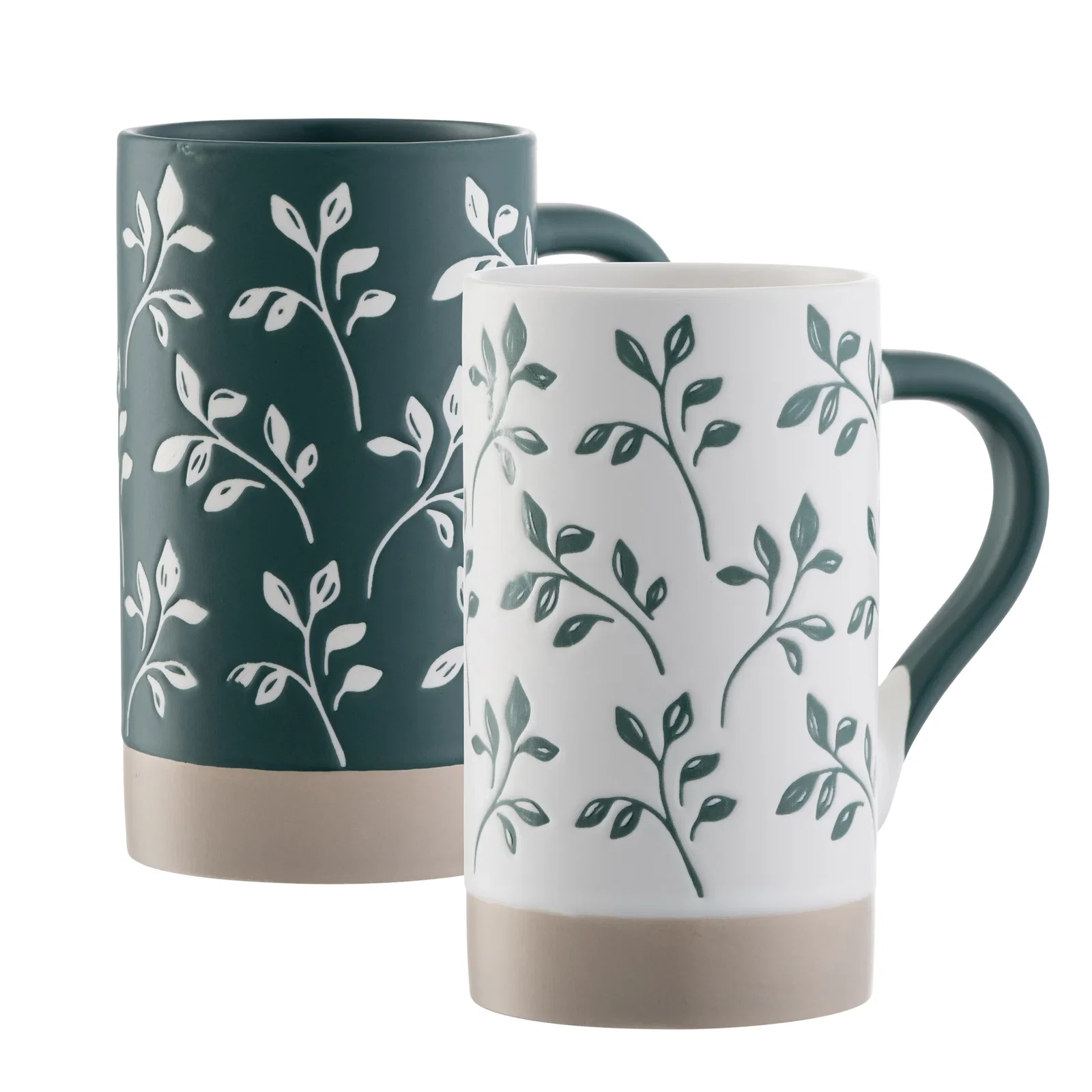 Image of Belleek Living Flora Tall Mugs Set of 2