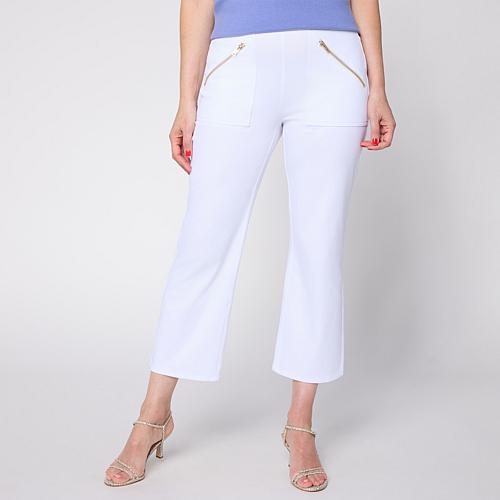 C Wonder Wonder Stretch Crop Pant with Pockets