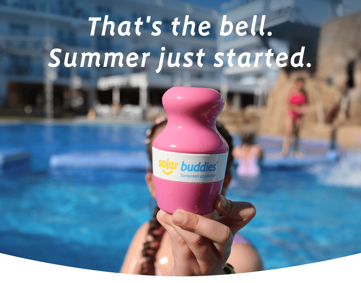That's the bell. Summer just started.