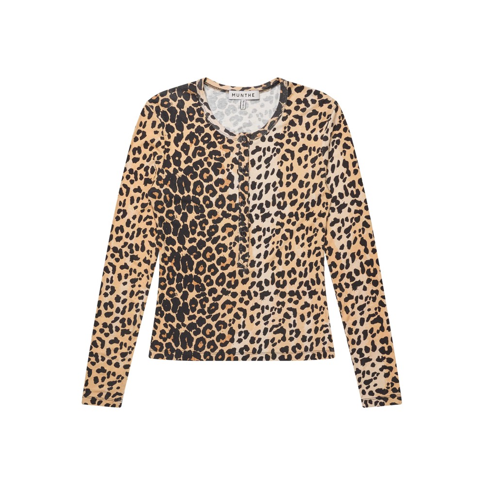 Image of Grace Long Sleeve Top - Animal