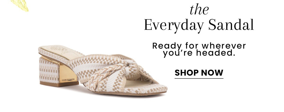 The Everyday Sandal [Shop Now]