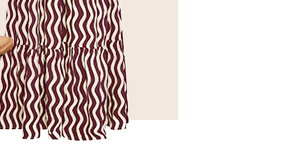 Burgundy Red Swirl Print Maxi Dress