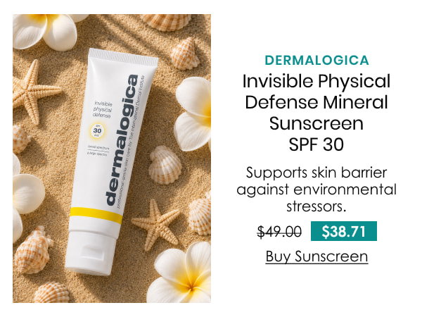 Dermalogica Invisible Physical Defense Mineral Sunscreen SPF 30