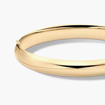 Bangle Bracelet in 14K Yellow Gold