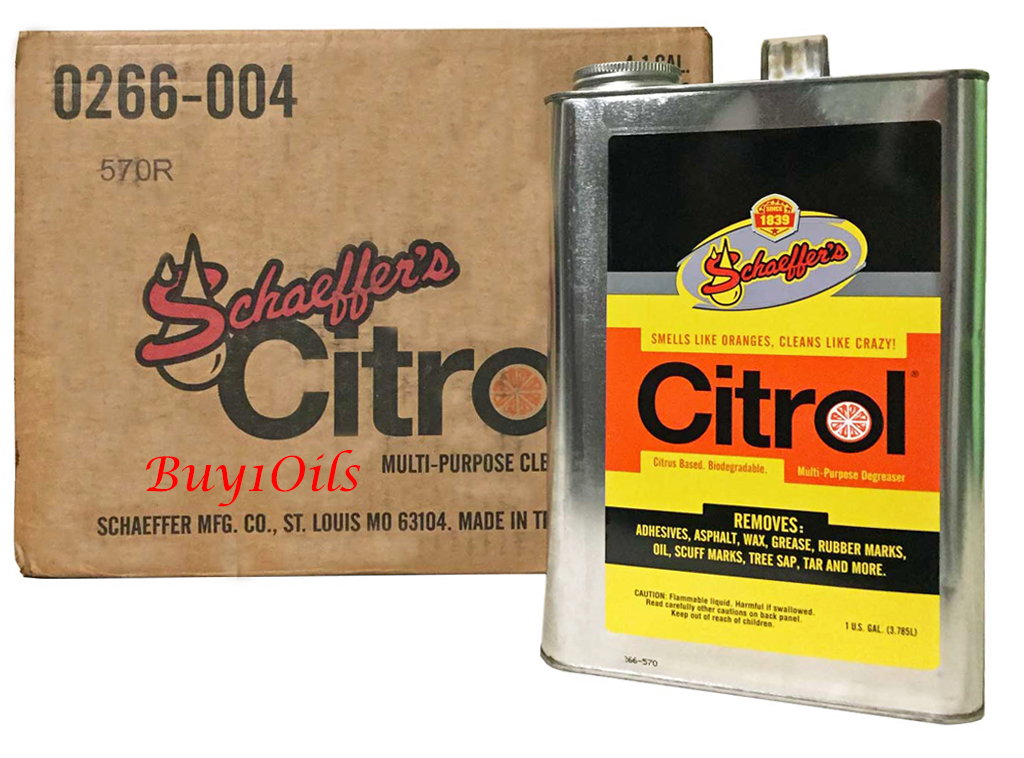 Schaeffer 266-004 Citrol Cleaner and Industrial Degreaser | 4-GC