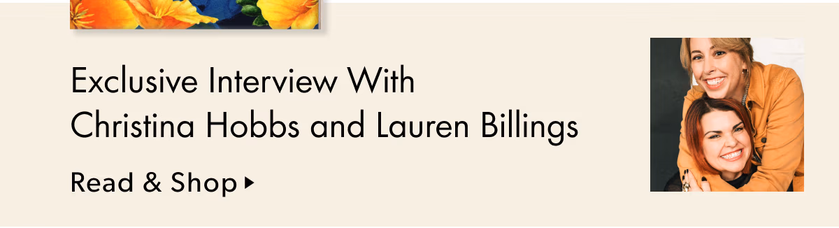 Exclusive Interview With Christina Hobbs and Lauren Billings