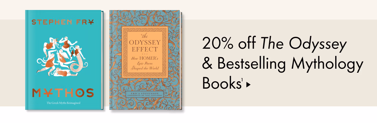 20% off The Odyssey & Bestselling Mythology Books